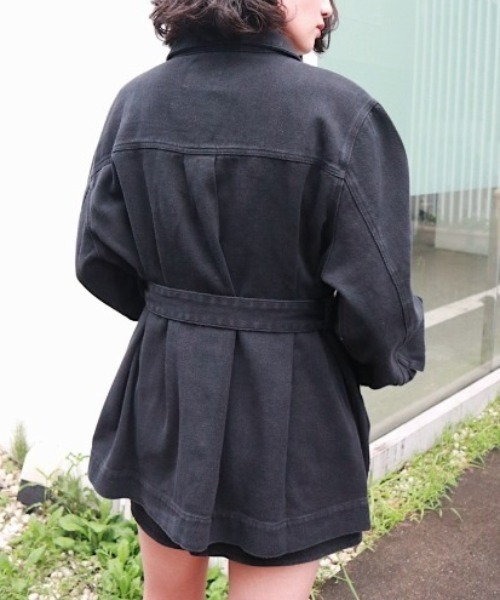 FIG&VIPER(フィグアンドバイパー)の「カツラギZIP JK(その他アウター・レディース・カーキ/アイボリー/ブラック・FREE)」の10枚目の写真