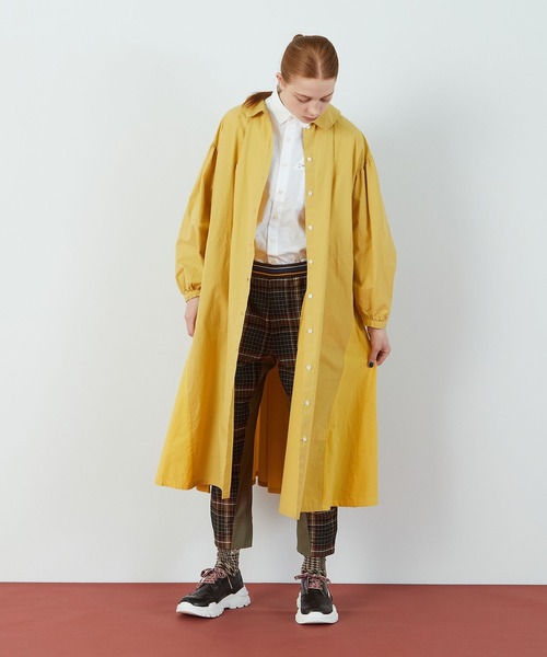 FRAPBOIS（フラボア）の「T/Rチェック パンツ（その他パンツ・レディース・グリーン/ブラウン・2/1/3）」の6枚目の写真