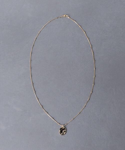 UNITED ARROWS（ユナイテッドアローズ）の「＜UNITED ARROWS＞DOT/CHN&DISC ネックレス（ネックレス・レディース・ゴールド/シルバー・FREE）」の4枚目の写真