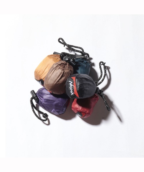 NANGA（ナンガ）の「NANGA POCKETABLE ECO BAG(LIVE THE LIFE)/ナンガ ポケッタブル エコバッグ（エコバッグ/サブバッグ・メンズ・ブラウン/ゴールド/パープル/ネイビー/ボルドー/ブラック/グレー/グリーン系その他/パープル系その他/マスタード・ONE SIZE/FREE）」の14枚目の写真