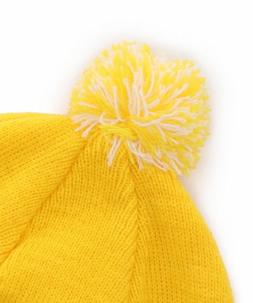 FRUIT OF THE LOOM（フルーツオブザルーム）の「FRUIT OF THE LOOM　[KIDS] BON BON KNIT WATCH（ニットキャップ/ビーニー・キッズ・イエロー/ブルー/ベージュ・FREE）」の5枚目の写真