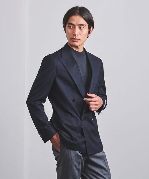 UNITED ARROWS（ユナイテッドアローズ）の「＜UNITED ARROWS＞ サキソニー ダブル 4ボタン ジャケット S-MODEL（テーラードジャケット・メンズ・ネイビー・44/46/48/50/52/54/42）」の20枚目の写真