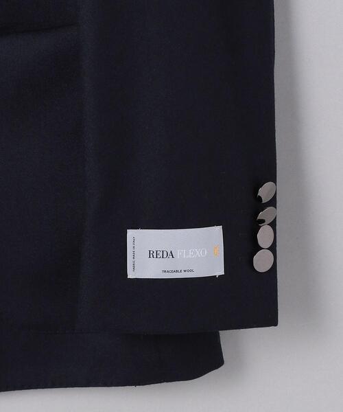 UNITED ARROWS（ユナイテッドアローズ）の「＜UNITED ARROWS＞ サキソニー ダブル 4ボタン ジャケット S-MODEL（テーラードジャケット・メンズ・ネイビー・44/46/48/50/52/54/42）」の9枚目の写真