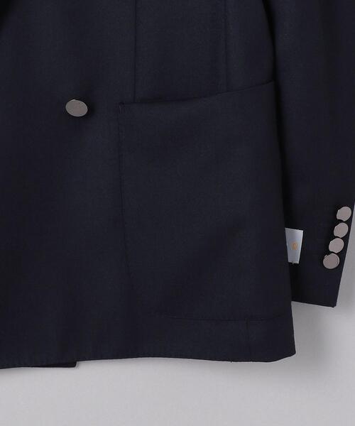 UNITED ARROWS（ユナイテッドアローズ）の「＜UNITED ARROWS＞ サキソニー ダブル 4ボタン ジャケット S-MODEL（テーラードジャケット・メンズ・ネイビー・44/46/48/50/52/54/42）」の11枚目の写真