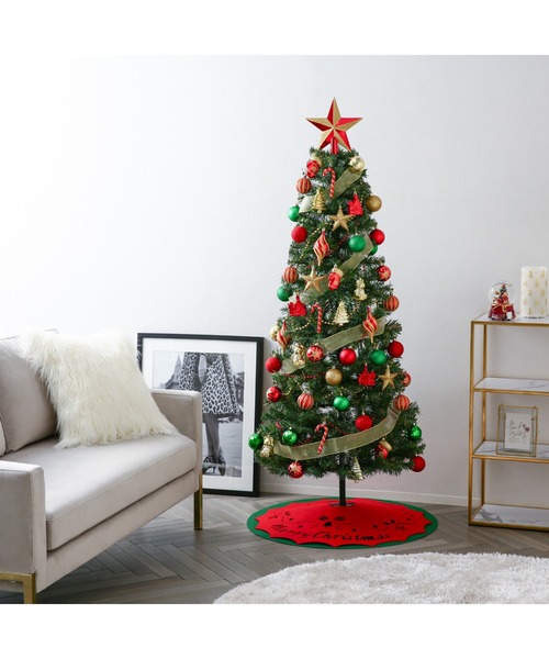 クリスマスツリー スターターセット 150cm グリーン