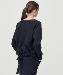ACUD | 【ACUD 】コンフォートリボン ディテールトップ / Comfort Ribbon Detail Top(スウェット)