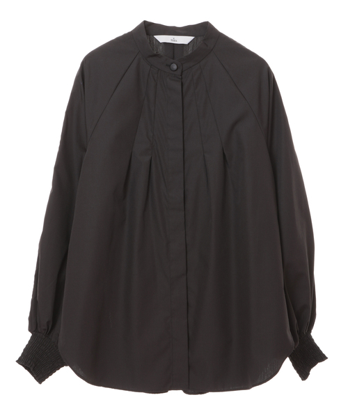 Tiara（ティアラ）の「スタンドカラーボリュームシャツ（シャツ/ブラウス・レディース・ホワイト/ブラック/その他・FREE）」の3枚目の写真