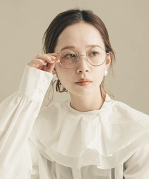 メタルラウンドダテメガネ