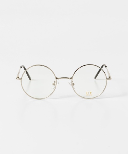 SMELLY（スメリー）の「メタルラウンドダテメガネ（メガネ・レディース・シルバー/ゴールド・-）」の7枚目の写真