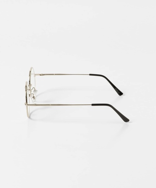 SMELLY（スメリー）の「メタルラウンドダテメガネ（メガネ・レディース・シルバー/ゴールド・-）」の8枚目の写真