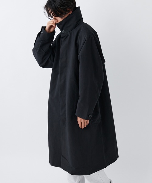 CIAOPANIC（チャオパニック）の「バギースタンドネックロングコート