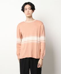 THE PENNY（ザペニー）の「KNIT BORDER SHIRTS（ニット/セーター）」