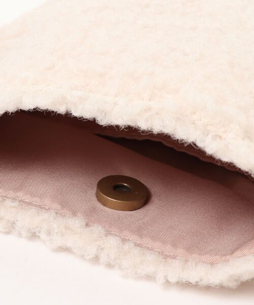 ehka sopo（エヘカソポ）の「ボアポシェット付パイピングトートバッグ（トートバッグ・レディース・ブラウン/モカ/キナリ・ﾌﾘ-）」の10枚目の写真