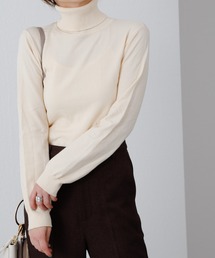 COLONY 2139 | リサイクルポリPBTニット(タートルネック)(ニット/セーター)