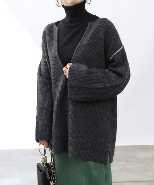 COLONY 2139(コロニートゥーワンスリーナイン)の「リサイクルポリPBTニット(タートルネック)(ニット/セーター・レディース・アイボリー/グリーン/ブラック/グレー/ブルー/グリーン系その他・SMALL/MEDIUM/LARGE)」の20枚目の写真