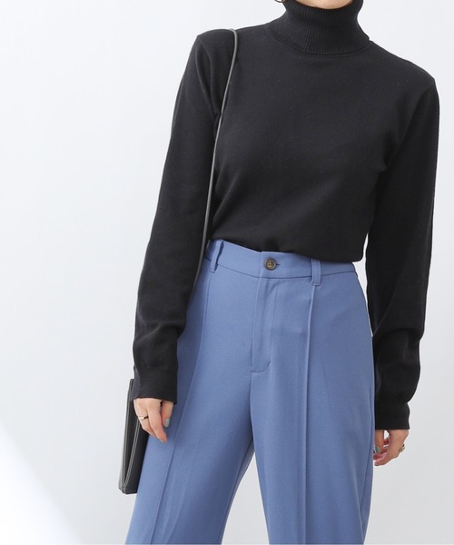 COLONY 2139(コロニートゥーワンスリーナイン)の「リサイクルポリPBTニット(タートルネック)(ニット/セーター・レディース・アイボリー/グリーン/ブラック/グレー/ブルー/グリーン系その他・SMALL/MEDIUM/LARGE)」の15枚目の写真