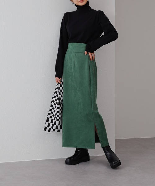 COLONY 2139(コロニートゥーワンスリーナイン)の「リサイクルポリPBTニット(タートルネック)(ニット/セーター・レディース・アイボリー/グリーン/ブラック/グレー/ブルー/グリーン系その他・SMALL/MEDIUM/LARGE)」の11枚目の写真