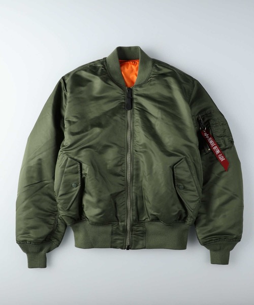 ALPHA_（アルファ）の「【ALPHA】MA-1 CORESPEC（MA-1・メンズ・ブラック/カーキブラウン・M/L/XL）」の15枚目の写真