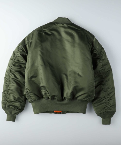 ALPHA_（アルファ）の「【ALPHA】MA-1 CORESPEC（MA-1・メンズ・ブラック/カーキブラウン・M/L/XL）」の14枚目の写真