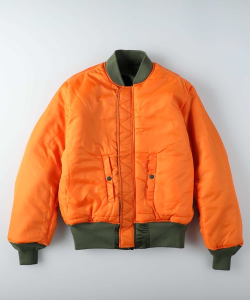 ALPHA_（アルファ）の「【ALPHA】MA-1 CORESPEC（MA-1・メンズ・ブラック/カーキブラウン・M/L/XL）」の13枚目の写真