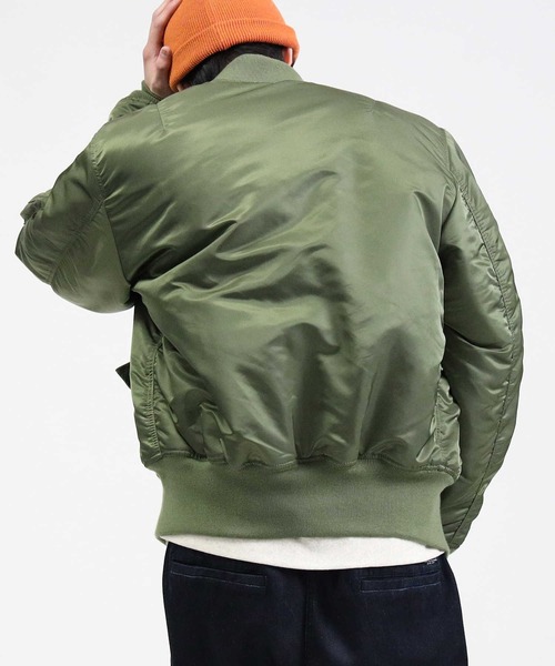 ALPHA_（アルファ）の「【ALPHA】MA-1 CORESPEC（MA-1・メンズ・ブラック/カーキブラウン・M/L/XL）」の20枚目の写真