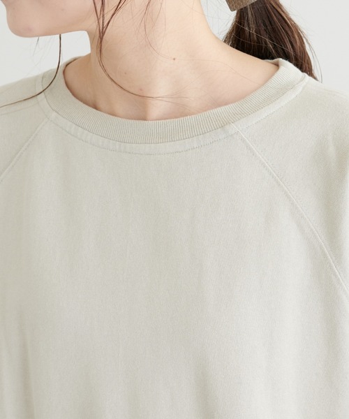 PUAL CE CIN（ピュアルセシン）の「パウダー加工プルオーバー（Tシャツ/カットソー・レディース・ブラック/グレー/ベージュ/ブルー・FREE）」の17枚目の写真