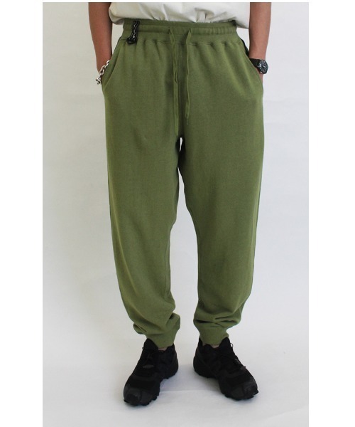 MANASTASH（マナスタッシュ）の「MANASTASH/マナスタッシュ　CASCADE PANTS 22 カスケードパンツ22　7126034（スウェットパンツ・メンズ・グリーン/ナチュラル/ネイビー・MEDIUM/LARGE/X-LARGE）」の3枚目の写真