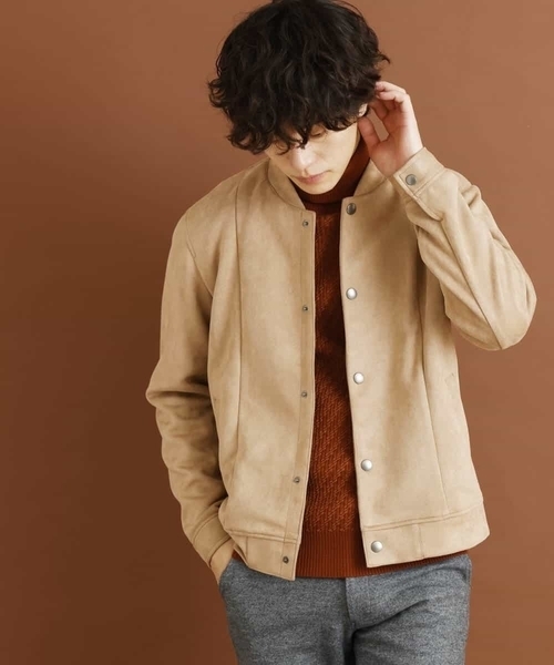 買い大特価 Michel ジャケット アウターhomme おすすめ春アウター ポンチスエードma 1ブルゾン買い超安い