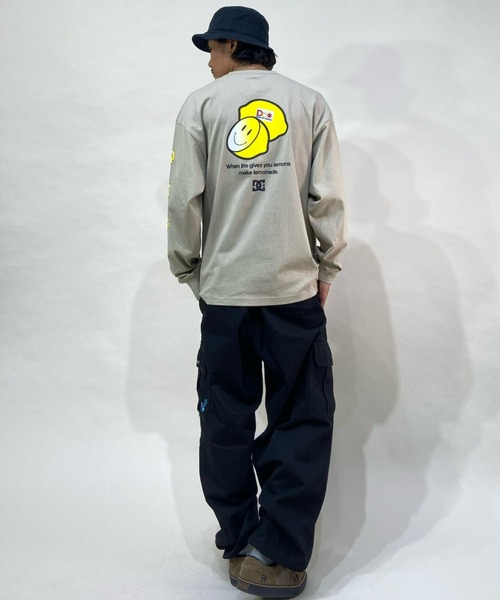 DC(ディーシー)の「DC/ディーシー ロンT DLT221019(Tシャツ/カットソー・メンズ・ホワイト/ブラック/ベージュ・L/XL/M)」の21枚目の写真
