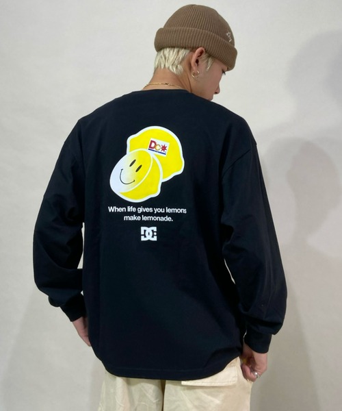 DC(ディーシー)の「DC/ディーシー ロンT DLT221019(Tシャツ/カットソー・メンズ・ホワイト/ブラック/ベージュ・L/XL/M)」の14枚目の写真