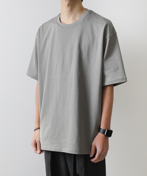 【関税込み】ATTACHMENT グレー パネル Tシャツ メンズ/Tシャツ/オーバーサイズフィット｜Hurley（ハーレー
