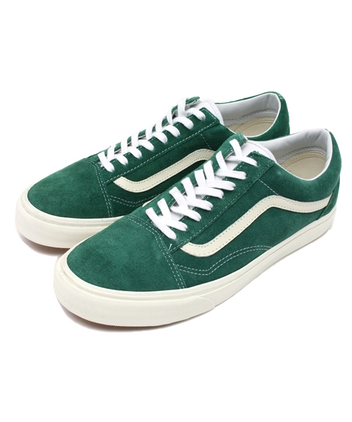 VANS（バンズ）の「VANS Old Skool（スニーカー・メンズ・ブラウン/グレー/グリーン・27.5cm/27cm）」の3枚目の写真
