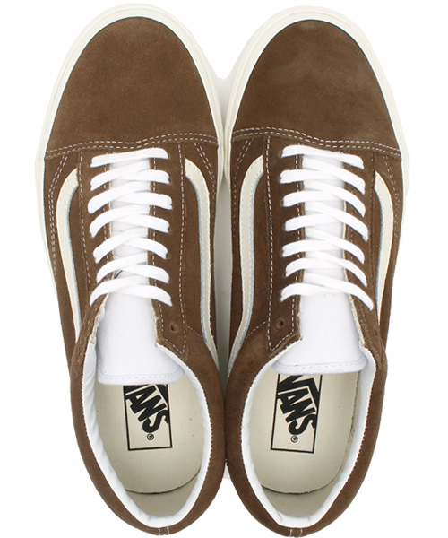 VANS（バンズ）の「VANS Old Skool（スニーカー・メンズ・ブラウン/グレー/グリーン・27.5cm/27cm）」の12枚目の写真