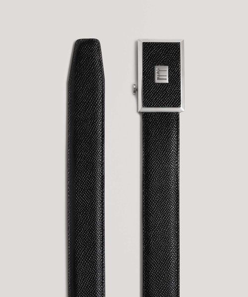 dunhill（ダンヒル）の「カドガン オートマティックバックル ベルト / AUTOMATIC LEGACY BUCKLE CADOGAN LEATHER BELT（ベルト・メンズ・ブラック・42）」の2枚目の写真