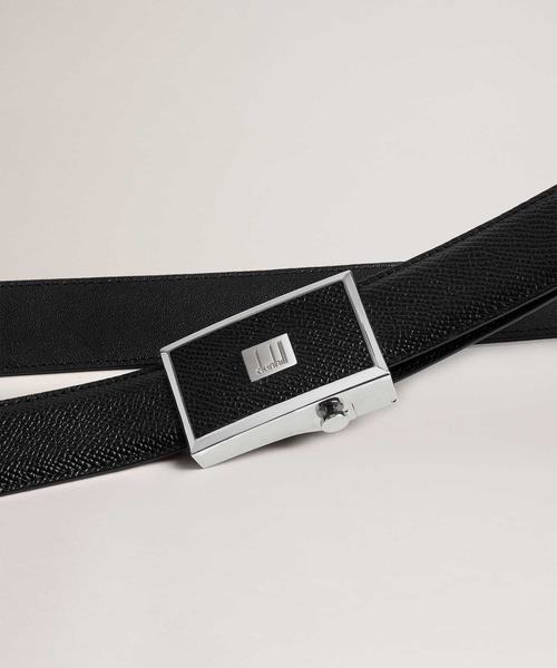 dunhill（ダンヒル）の「カドガン オートマティックバックル ベルト / AUTOMATIC LEGACY BUCKLE CADOGAN LEATHER BELT（ベルト・メンズ・ブラック・42）」の3枚目の写真