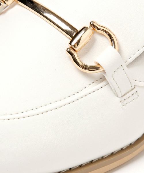 LEPSIM（レプシィム）の「ビットツキローファー　264166（ローファー・レディース・ホワイト/ブラック・SMALL/MEDIUM/LARGE）」の19枚目の写真
