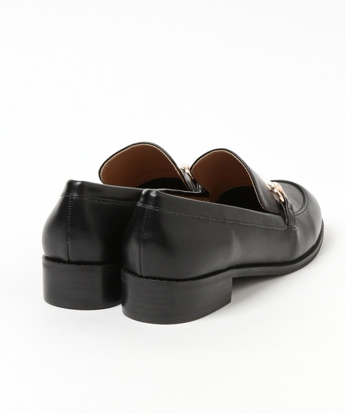 LEPSIM（レプシィム）の「ビットツキローファー　264166（ローファー・レディース・ホワイト/ブラック・SMALL/MEDIUM/LARGE）」の4枚目の写真