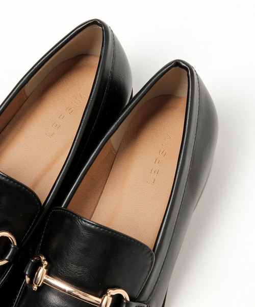 LEPSIM（レプシィム）の「ビットツキローファー　264166（ローファー・レディース・ホワイト/ブラック・SMALL/MEDIUM/LARGE）」の21枚目の写真