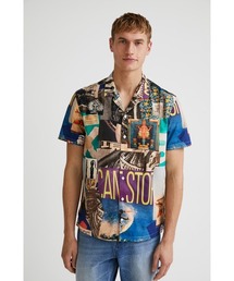 Desigual | メンズ シャツ半袖 CAM_PAPER(シャツ/ブラウス)