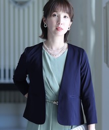 PourVous（プールヴー）の「バック ペプラム ジャケット オケージョン （カーディガン/ボレロ）」