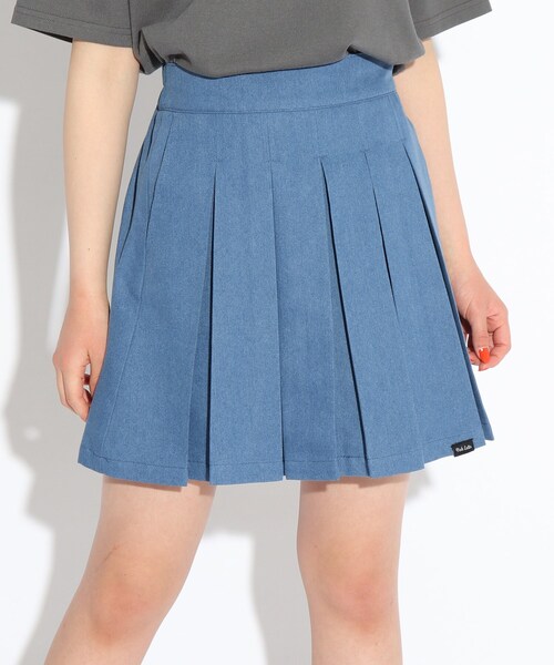 PINK-latte（ピンクラテ）の「◆【ニコラ掲載】ポケット付プリーツスカート（スカート・キッズ・ベージュ系その他4/グレー系1/サックスブルー系1/ベージュ系1/ブルー系3/ブルー系6/グレー系その他2・15 /14/16）」の11枚目の写真