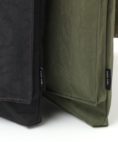 niko and...(ニコアンド)の「ワッシャーヘルメットミニショルダーバッグ(ショルダーバッグ・メンズ・ブラック/オリーブ/その他1/その他2・FREE)」の7枚目の写真