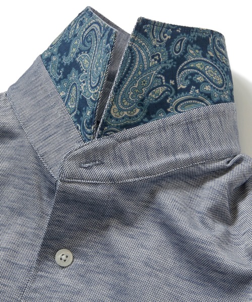 MEN'S BIGI（メンズビギ）の「【COOLMAX】スラブ鹿の子ポロシャツ　ACTIVE TAILORライン（ポロシャツ・メンズ・ネイビー/ブルー/グリーン・01/02/03）」の19枚目の写真