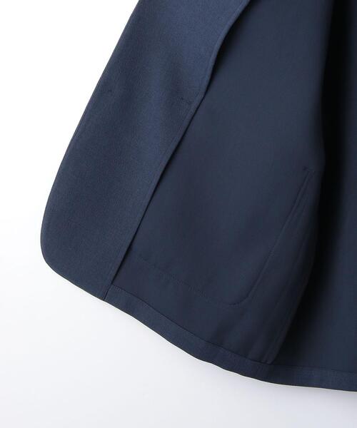 green label relaxing(グリーンレーベルリラクシング)の「Wクロス フリーリッチ ジャケット -ウォッシャブル・防シワ・ストレッチ-(テーラードジャケット・メンズ・ブラック/ネイビー・XL/L/S/M)」の18枚目の写真