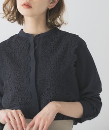 URBAN RESEARCH ROSSO | ウォッシャブルレースブラウス(シャツ/ブラウス)