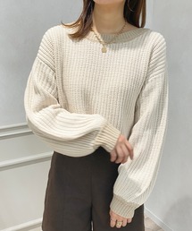 配色ニット【ZOZOTOWN限定アイテム】