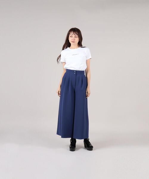 新品未使用to b by agnes bリボンサスペンダーワイドパンツ To b. by agnes b.（トゥービーバイアニエスベー）の「WK50 PANTALON