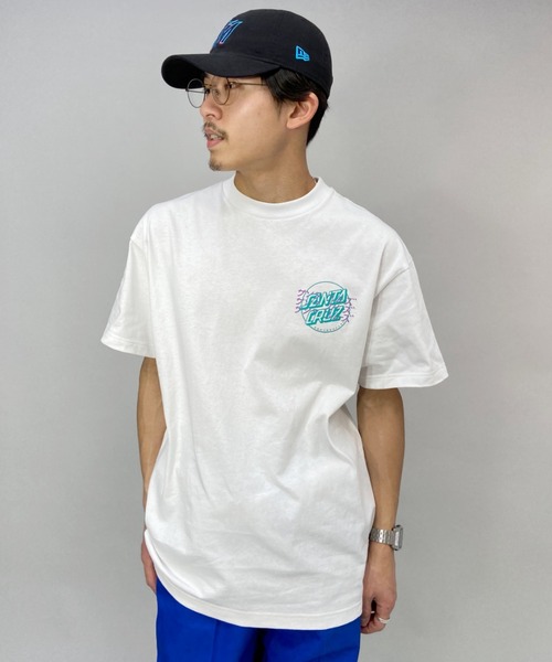 SANTA CRUZ(サンタクルーズ)の「【ムラサキスポーツ別注】SANTACRUZ/サンタクルーズ ルーズシルエット バックプリントTシャツ 502221409(Tシャツ/カットソー・メンズ・ホワイト/グリーン/ブラック・M/XL/L/XXL)」の8枚目の写真