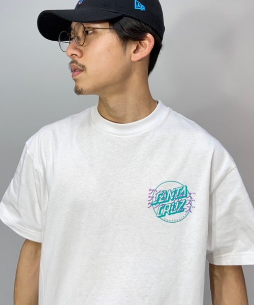 SANTA CRUZ(サンタクルーズ)の「【ムラサキスポーツ別注】SANTACRUZ/サンタクルーズ ルーズシルエット バックプリントTシャツ 502221409(Tシャツ/カットソー・メンズ・ホワイト/グリーン/ブラック・M/XL/L/XXL)」の9枚目の写真