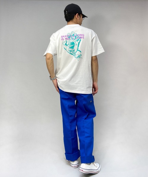 SANTA CRUZ(サンタクルーズ)の「【ムラサキスポーツ別注】SANTACRUZ/サンタクルーズ ルーズシルエット バックプリントTシャツ 502221409(Tシャツ/カットソー・メンズ・ホワイト/グリーン/ブラック・M/XL/L/XXL)」の14枚目の写真